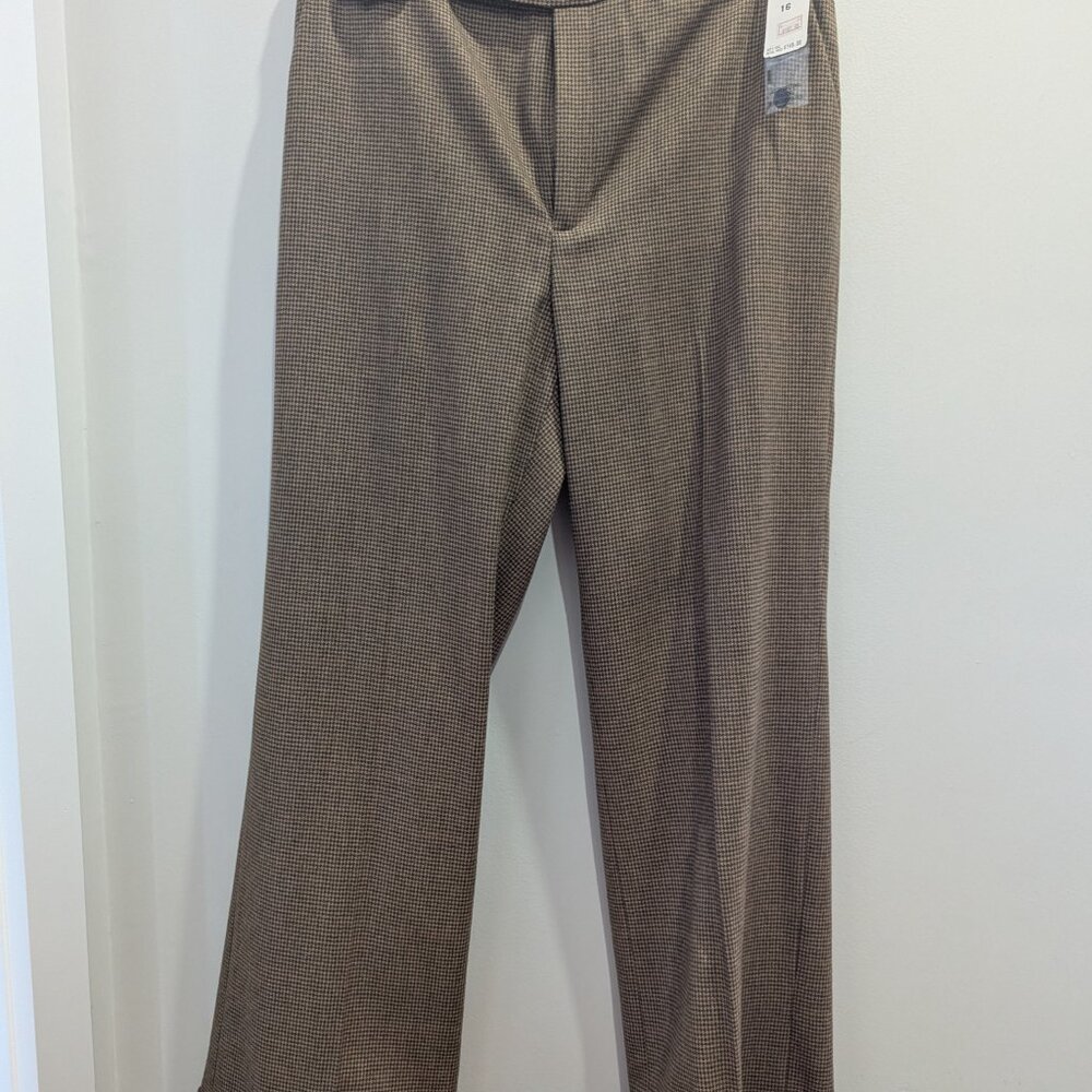 NWT Ralph Lauren Wide Leg Wool Trouser - Picture 3 of 5